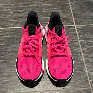Hot pink Adidas Ultraboost 8.5 women